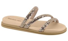 Chinelo Papete Beira Rio Flatform Brilho Tira Printa Verona 8488.108 (65492) Chinelo Papete Beira Rio Flatform Brilho Tira Printa Verona 8488.108 (65492)