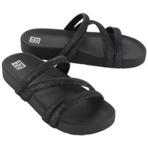 Chinelo Papete Feminina Anatomica Zaxy Glitter