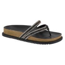 Chinelo Papete Feminino Beira Rio 8524107 Brilho Slide Preto Chinelo Papete Feminino Beira Rio 8524107 Brilho Slide Preto