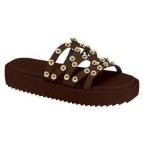 Chinelo Papete Feminino Moleca Tratorada Com Tachas 5489121 Chinelo Papete Feminino Moleca Tratorada Com Tachas 5489121