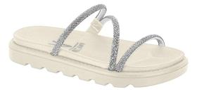 Chinelo Papete Feminino Vizzano Tiras Brilhate 6459.118