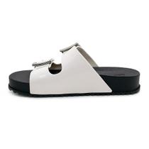Chinelo Papete Feminino Zaxy Partner III 18063 Branco