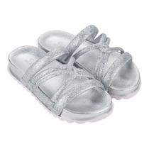Chinelo Papete Infantil Barbie Menina 23150 Grendene Prata Chinelo Papete Infantil Barbie Menina 23150 Grendene Prata