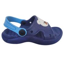 Chinelo Papete Infantil Masculina Sandália Menino Bear Urso Escolar Presente Aniversário Shoes Kids
