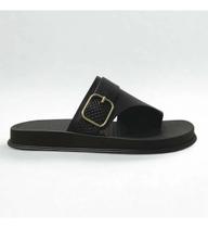 Chinelo Papete Moleca Preta - Chinelo Papete Moleca Preta -