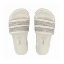 Chinelo Papete Slide Feminina Tiras com Brilho Vizzano 6459.132