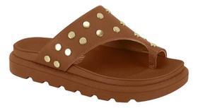 Chinelo Papete Vizzano Marrom - Chinelo Papete Vizzano Marrom -