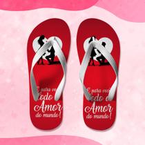 Chinelo para dia dos namorados Chinelo para dia dos namorados
