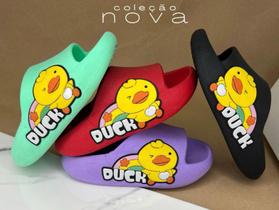 Chinelo Patinhos Nuvem Infantil Slide Sandalia