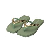 Chinelo Pedraria Feminino Rafitthy 022407 Cor:VerdeTamanho:34