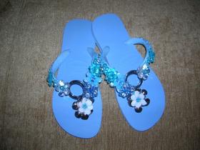 Chinelo pedraria