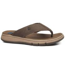 Chinelo Pegada em Couro - Masculino Chinelo Pegada em Couro - Masculino