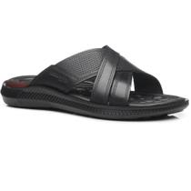 Chinelo pegada em couro ref 133158 masculino Chinelo pegada em couro ref 133158 masculino