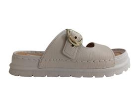Chinelo Pegada Feminino Em Couro 23470101 Off White Chinelo Pegada Feminino Em Couro 23470101 Off White