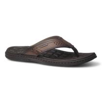 Chinelo Pegada Masculino Couro 131221