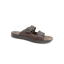 Chinelo Pegada Masculino de Couro 132851 Cravo