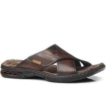 Chinelo pegada masculino em couro 131952 Chinelo pegada masculino em couro 131952