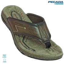 Chinelo Pegada Masculino Em Couro Anilina Chinelo Pegada Masculino Em Couro Anilina