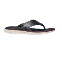 Chinelo pegada masculino em couro casual 134652-04 marinho Chinelo pegada masculino em couro casual 134652-04 marinho