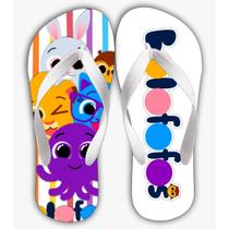 Chinelo Personalizado Bolofofos Pow Rick Bunny N23 Ao 46