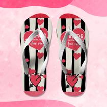 Chinelo personalizado, dia dos namorados Chinelo personalizado, dia dos namorados