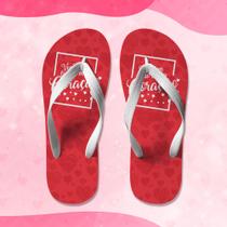 Chinelo personalizado, dia dos namorados Chinelo personalizado, dia dos namorados