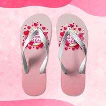 Chinelo personalizado, dia dos namorados Chinelo personalizado, dia dos namorados