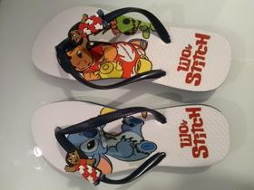 Chinelo personalizado do Lilo e Stitch!