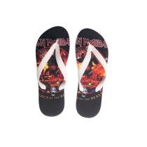 Chinelo personalizado iron maiden Chinelo personalizado iron maiden