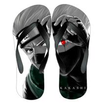 Chinelo Personalizado Ninja Kakashi Hatake Adulto e Infantil