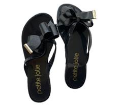 Chinelo PETITE JOLIE COR:PRETO PJ4533