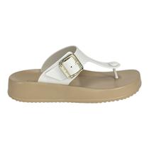 Chinelo Petite Jolie Day PJ6486 Branco/Avelã