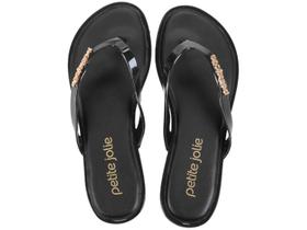 Chinelo Petite Jolie Feminino PJ5003 Skip Express - Preto - Preto