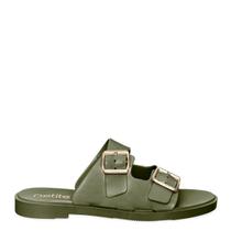 Chinelo petite jolie feminino PJ5351 verde musgo