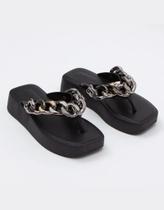Chinelo Petite Jolie Hit - com corrente - PJ6515 Tamanho:39-0cor:Preto