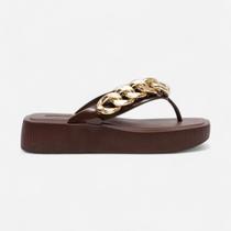 Chinelo Petite Jolie Hit Marrom