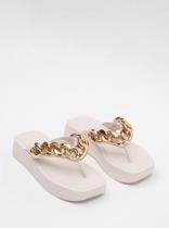 Chinelo Petite Jolie Hit White PJ6515 Chinelo Petite Jolie Hit White PJ6515