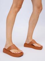 Chinelo Petite Jolie Key Doce De Leite