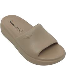 Chinelo Piccadilly Feminino Flexível com Plataforma 4,5cm Cor:Nude ClaroTamanho:38