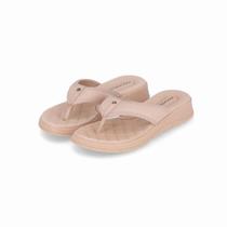 Chinelo Piccadilly Feminino Preto e Rose Ref:571009