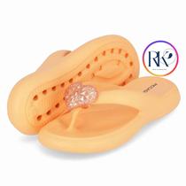 Chinelo Piccadilly Marshmallow com Enfeite Lançamento cor:salmãotamanho:39