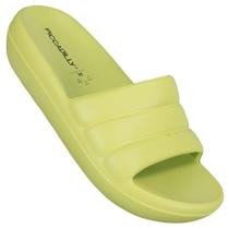 Chinelo Piccadilly Marshmallow Fem Eva Verde Lima C222001-13