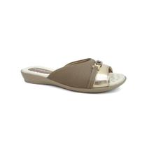 Chinelo Piccadilly Tamanco Joanete 500364 Areia