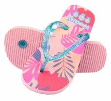 Chinelo Pimpolho Feminino Rosa Infantil