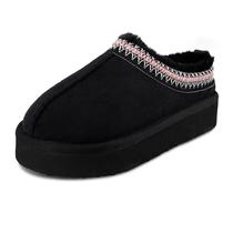 Chinelo Plataforma de Microsuede para Meninas Jessica Simpson com Solado de 2,5 cm