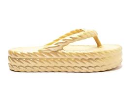 Chinelo Plataforma Feminina Brizza Flip Flop Marrocos