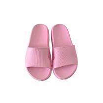 Chinelo Plataforma Nuvem Papete rosa Slide EVA puro