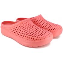 Chinelo Plataforma Poofy Nuvem Laser Aj3101 Usaflex Coral