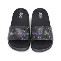 Chinelo Plugt Slide Constelação Preto 210.063 Chinelo Plugt Slide Constelação Preto 210.063