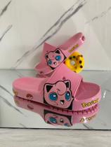 chinelo pokemon slide nuvem infantil unissex personagem e brinquedo pokémon ortopédico